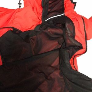 Red Nike windbreaker